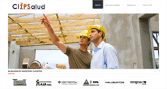 Desktop Screenshot of clipsalud.com